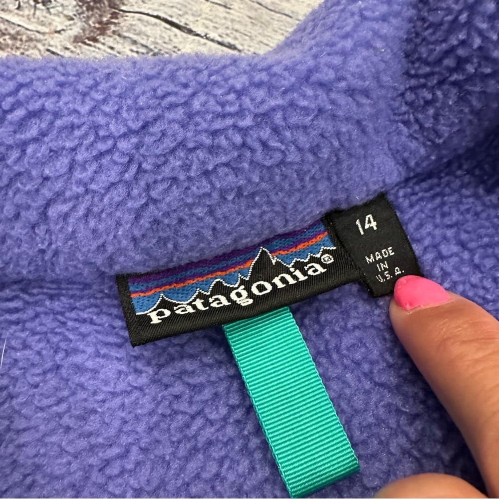 Vintage Patagonia Synchilla Zip Up Fleece Jacket - Picture 6 of 9